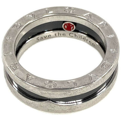 Bulgari Bvlgari Bee Zero One Save The Children Ring #54 Sv925 63g Silver Men's