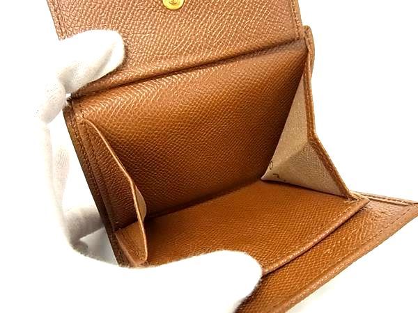 Bvlgari Leather Bifold Wallet Men Women Brown Bk3488