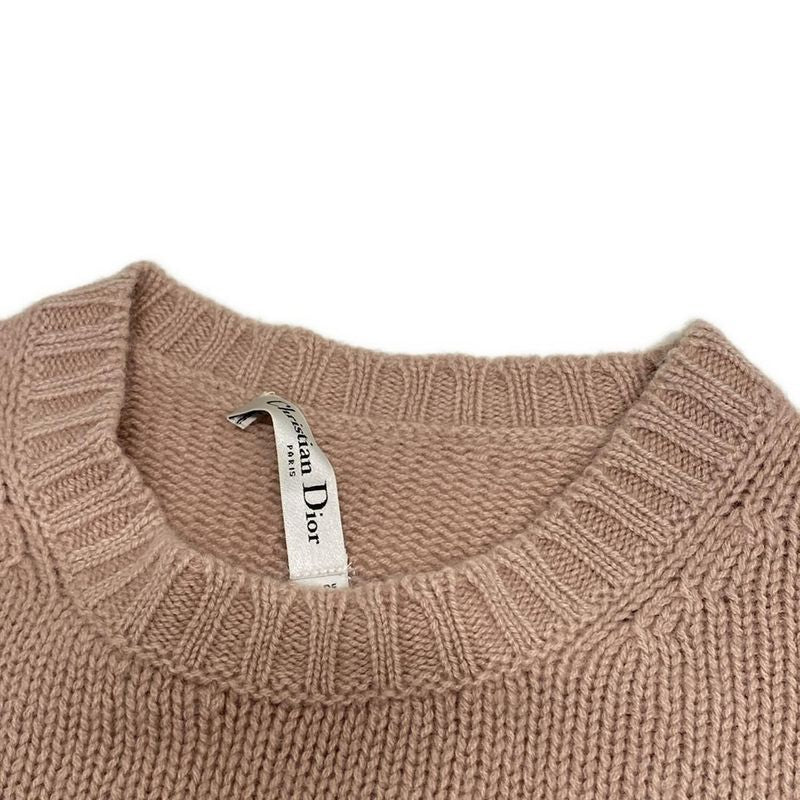 Dior/christian Dior Long Sleeve Sweater Size I 42 Women's 914s60tm013 Pink