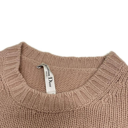 Dior/christian Dior Long Sleeve Sweater Size I 42 Women's 914s60tm013 Pink