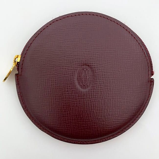 Cartier Coin Case Ec21144 Bordeaux Must