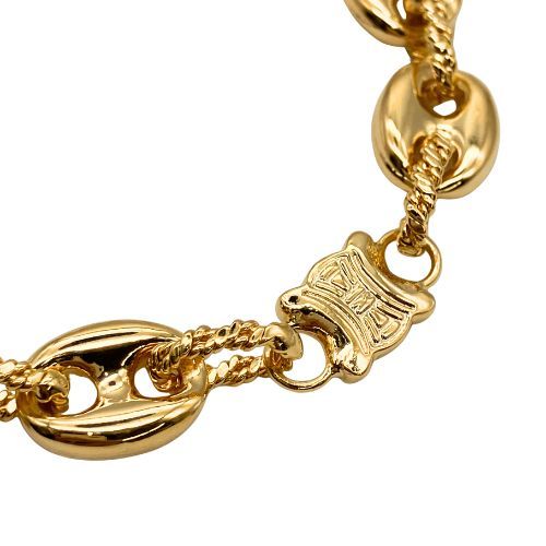 Celine Bracelet Plated Metal Plated Metal Triomphe Gold