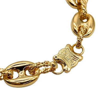 Celine Bracelet Plated Metal Plated Metal Triomphe Gold