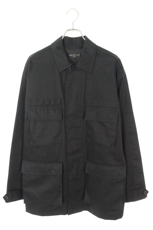 Balenciaga 720159 Tnp07 Oversized Work Cargo Blouson Men's 2