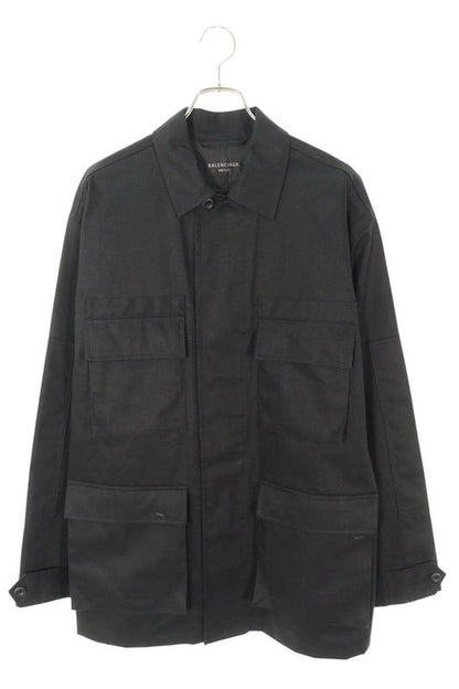 Balenciaga 720159 Tnp07 Oversized Work Cargo Blouson Men's 2