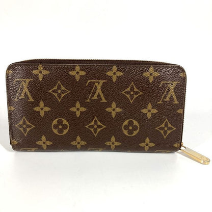 Louis Vuitton Long Zippy Wallet M60936 Monogram Canvas Brown