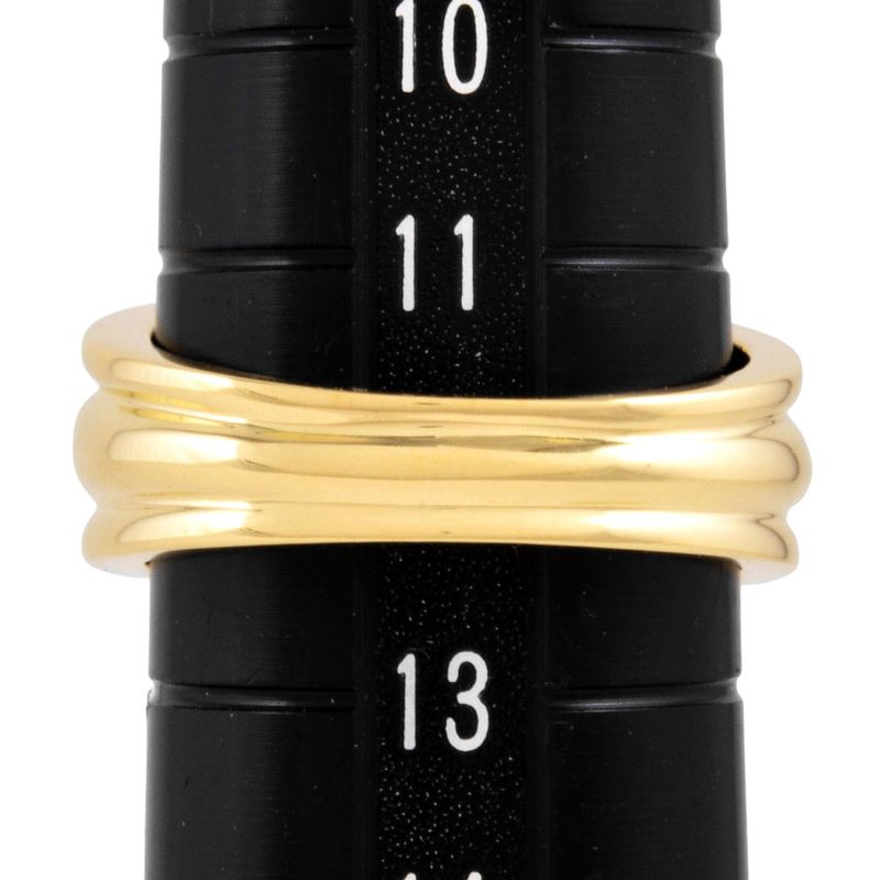 Tiffany & Co Tiffany & Co Signature Cross Ring With Diamonds Approx 12 18K