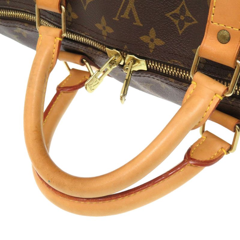 Louis Vuitton Keepall Bandoliere 60 Monogram M41412 Boston Bag LV 1188 Louis