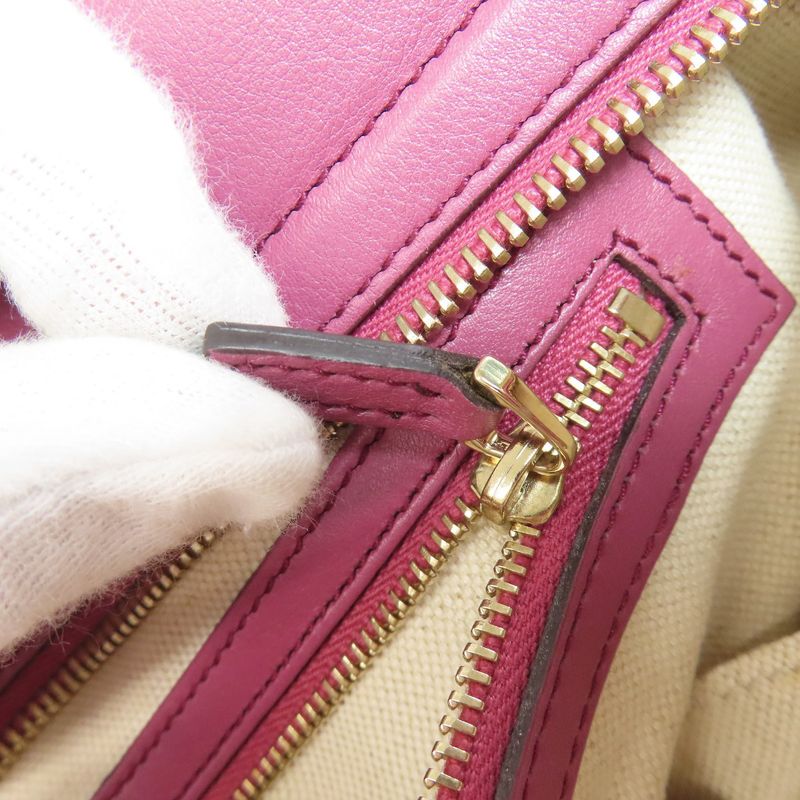 Gucci 353119 GG Signature Cima Handbag Leather Women