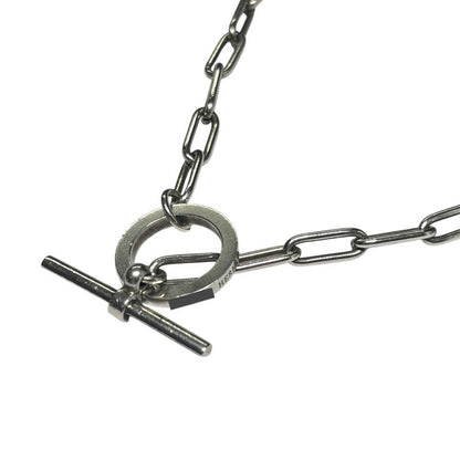 Hermes Chaine D'ancre Game Chain Necklace Chaine D'ancre Game Necklace Silver