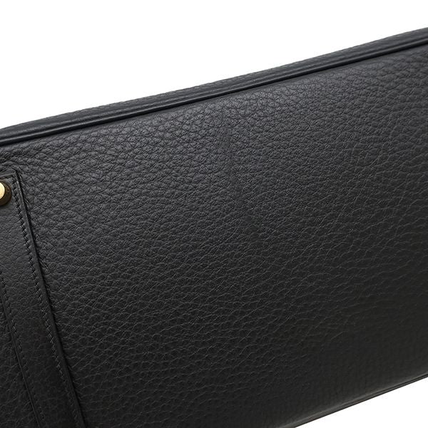 Hermes Handbag Birkin 35 Fjord Black Gold Hardware Black G Engraved [storage