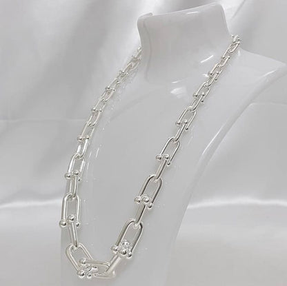Tiffany & Co Necklace Hardware Graduated Link Necklace