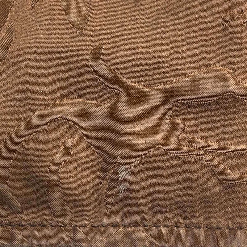 Gucci 1980's Vintage Sleeveless Flower Top Brown 46