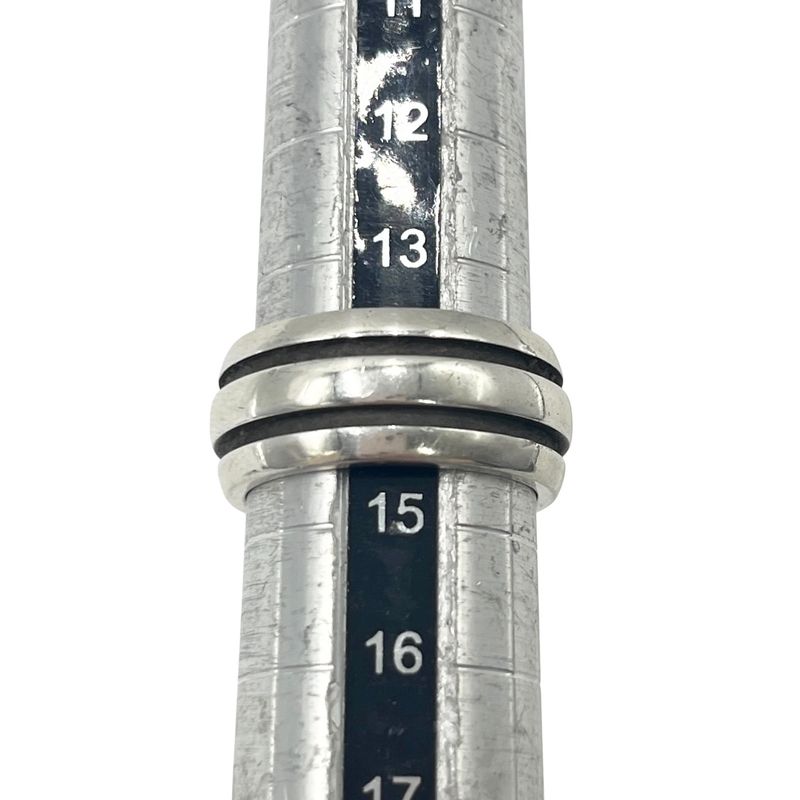 Tiffany & Co Tiffany & Co Ring - Grooved Double Line Silver