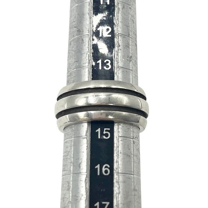 Tiffany & Co Tiffany & Co Ring - Grooved Double Line Silver