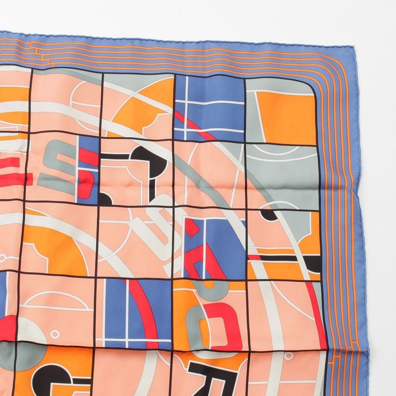 Hermes Carré 90 Silk Hermes Sport Hermes Sport Scarf Multicolor