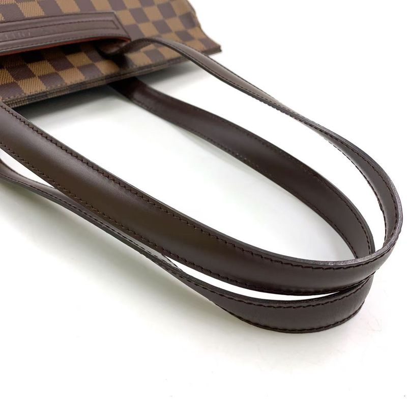 Louis Vuitton Paris Ori PM Damier Ebene Damier Ebene Leather × PVC Brown Tote