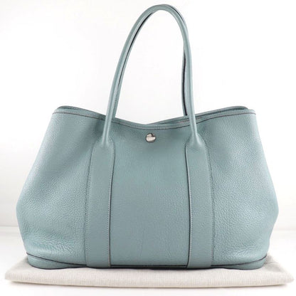 Hermes Garden Party PM Negonda Blue Run Light Blue □M Unisex Tote Bag
