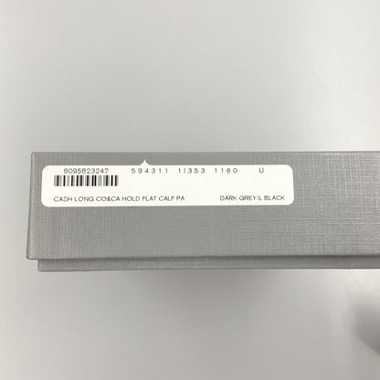 Balenciaga Signature Mini Wallet Trifold Wallet 594312 Black