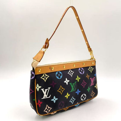 Louis Vuitton Pochette Accessoire Monogram Multicolor Monogram Multicolor Noir