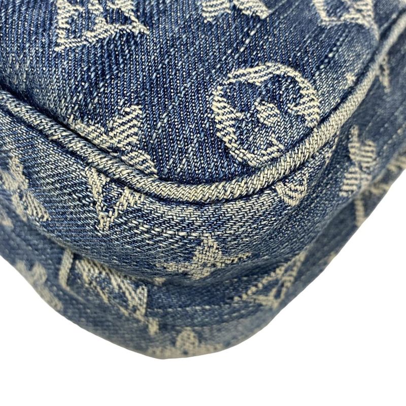 Louis Vuitton Shoulder Bag Monogram Denim Camera Bag M95348 Blue