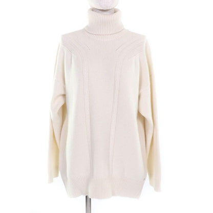 Hermes 22AW 2h2629d1 100% Cashmere Turtleneck Long Sleeve Knit With Serie