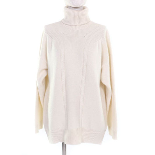 Hermes 22AW 2h2629d1 100% Cashmere Turtleneck Long Sleeve Knit With Serie