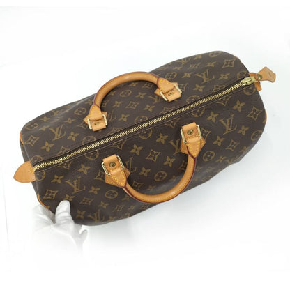 Louis Vuitton Speedy 35 Mini Boston Bag Monogram Brown M41524
