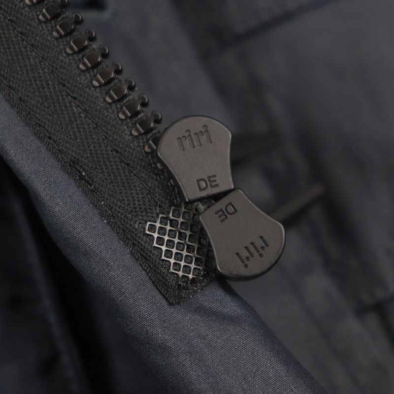  DIOR Homme 293c286a5573 Logo Part Zip Up Tailored Jacket Navy 44 Made In