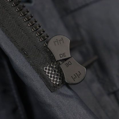  DIOR Homme 293c286a5573 Logo Part Zip Up Tailored Jacket Navy 44 Made In