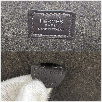Hermes Shoulder Bag Evelyn TPM F21149 Gray