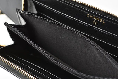 Chanel Chain Wallet Body Bag Long Wallet Chanel Phone Shoulder Lambskin