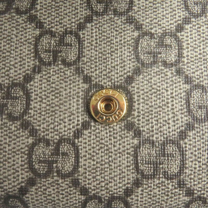 Gucci 598587 Double G Bicolor Medium Wallet Trifold Wallet GG Supreme Canvas