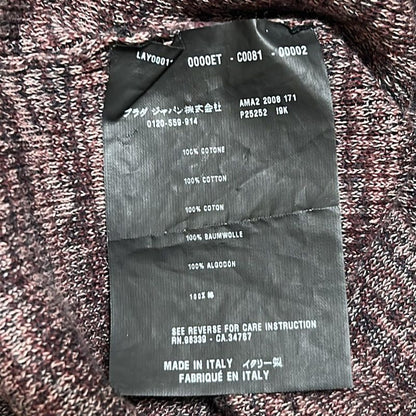 Prada Cardigan Size 36 S Women - Purple Light Purple And Dark Grey Long Sleeves