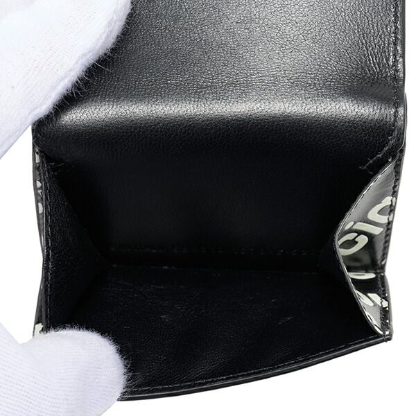 Balenciaga Trifold Wallet Cache Black/white