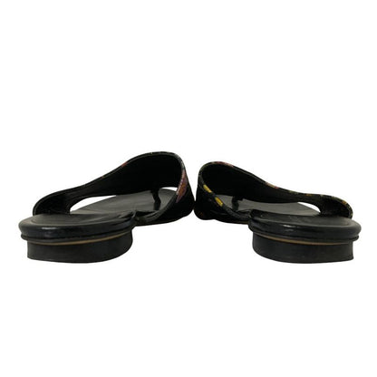 Good Gucci Flora Print Flat Thong Sandals Size 36 Equivalent to 23cm (9.06in)