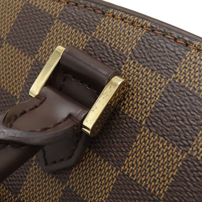 Louis Vuitton Handbag Sarria Orizontal Damier Canvas Damier Ebene Gold Hardware