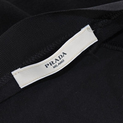 Prada Long Sleeve Rayon And Nylon NERO Black Women's Tunic