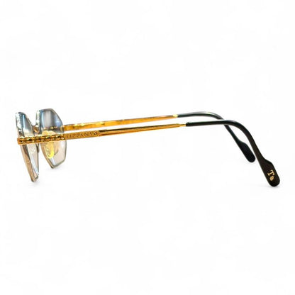 Tiffany & Co (tiffany & Co) T388 23K Sunglasses Unisex Gold 52□20