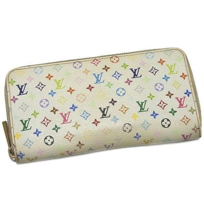 Louis Vuitton Zippy Wallet Long Multicolor Bron Rich Pink