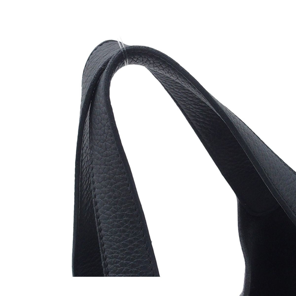 Hermes Picotin Lock PM Black Gold Taurillon Clemence Handbag — view 4