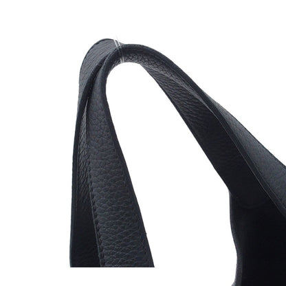 Hermes Picotin Lock PM Black Gold Taurillon Clemence Handbag — view 4