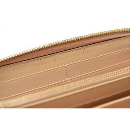 Gucci Wallet Zip Around GG Supreme Horsebit Print Brown Beige — view 6