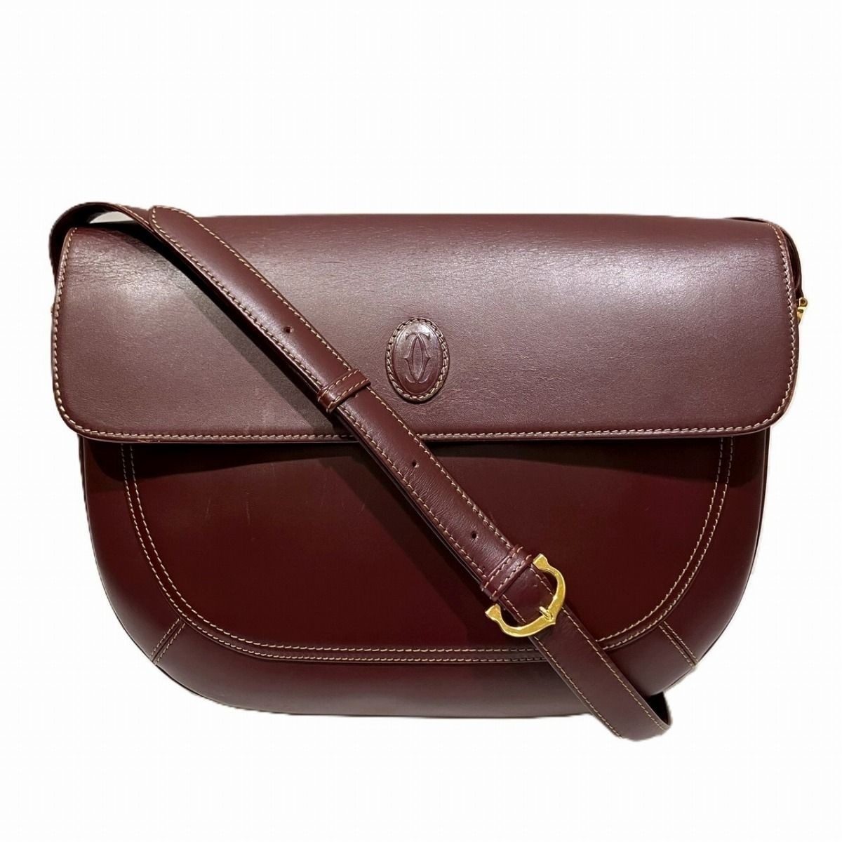 Cartier Must Shoulder Bag Leather