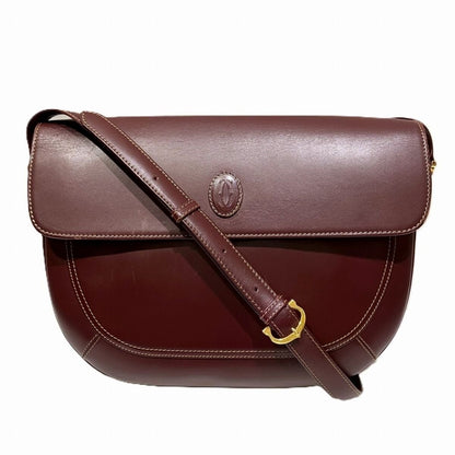Cartier Must Shoulder Bag Leather