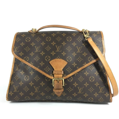 Louis Vuitton Handbag Beverly Monogram Canvas Brown