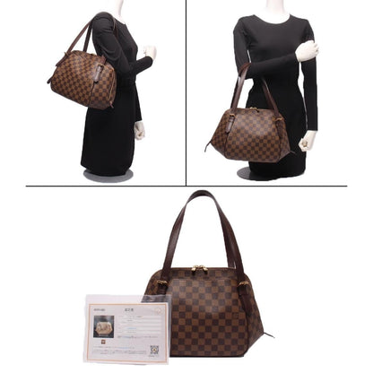Louis Vuitton Shoulder Bag Belem MM Damier — view 10