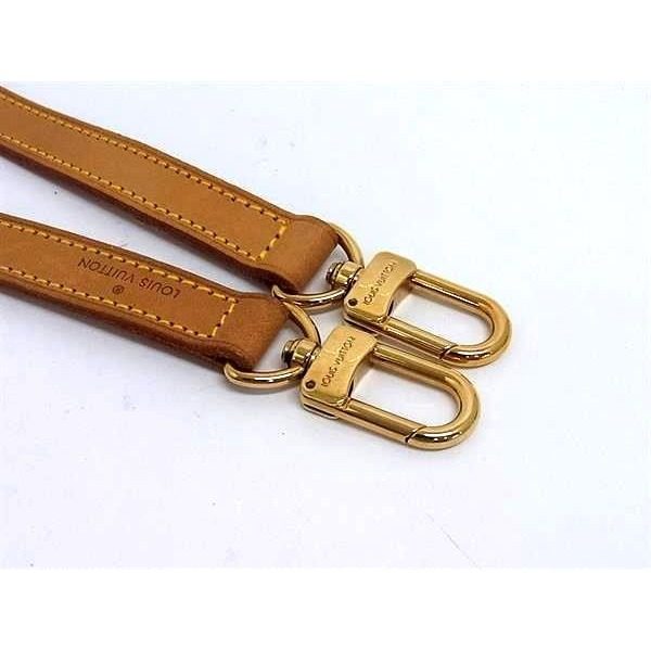 Louis Vuitton Bag Shoulder Strap Brown — view 3