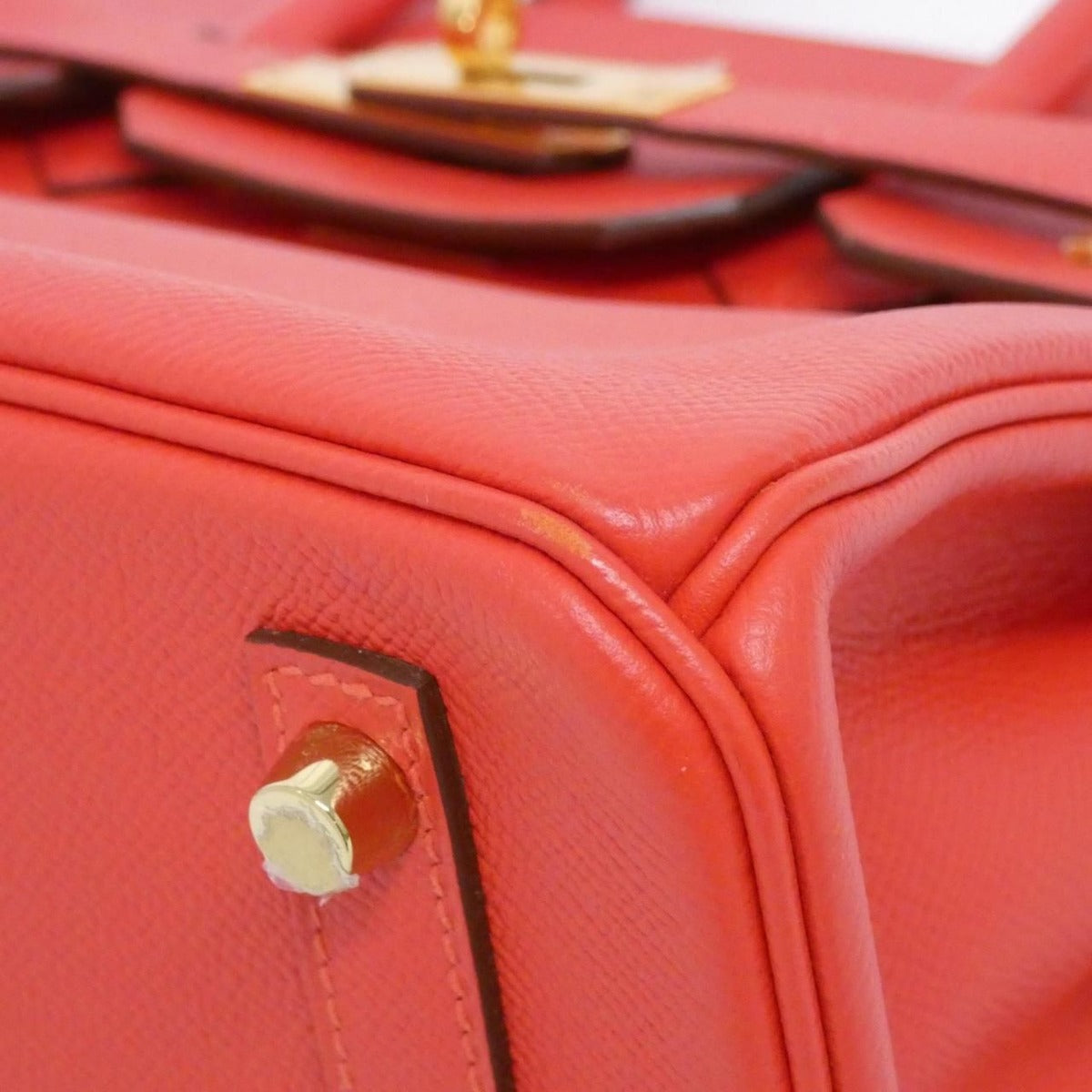 Hermes Birkin Bag Handbag Gold — view 3