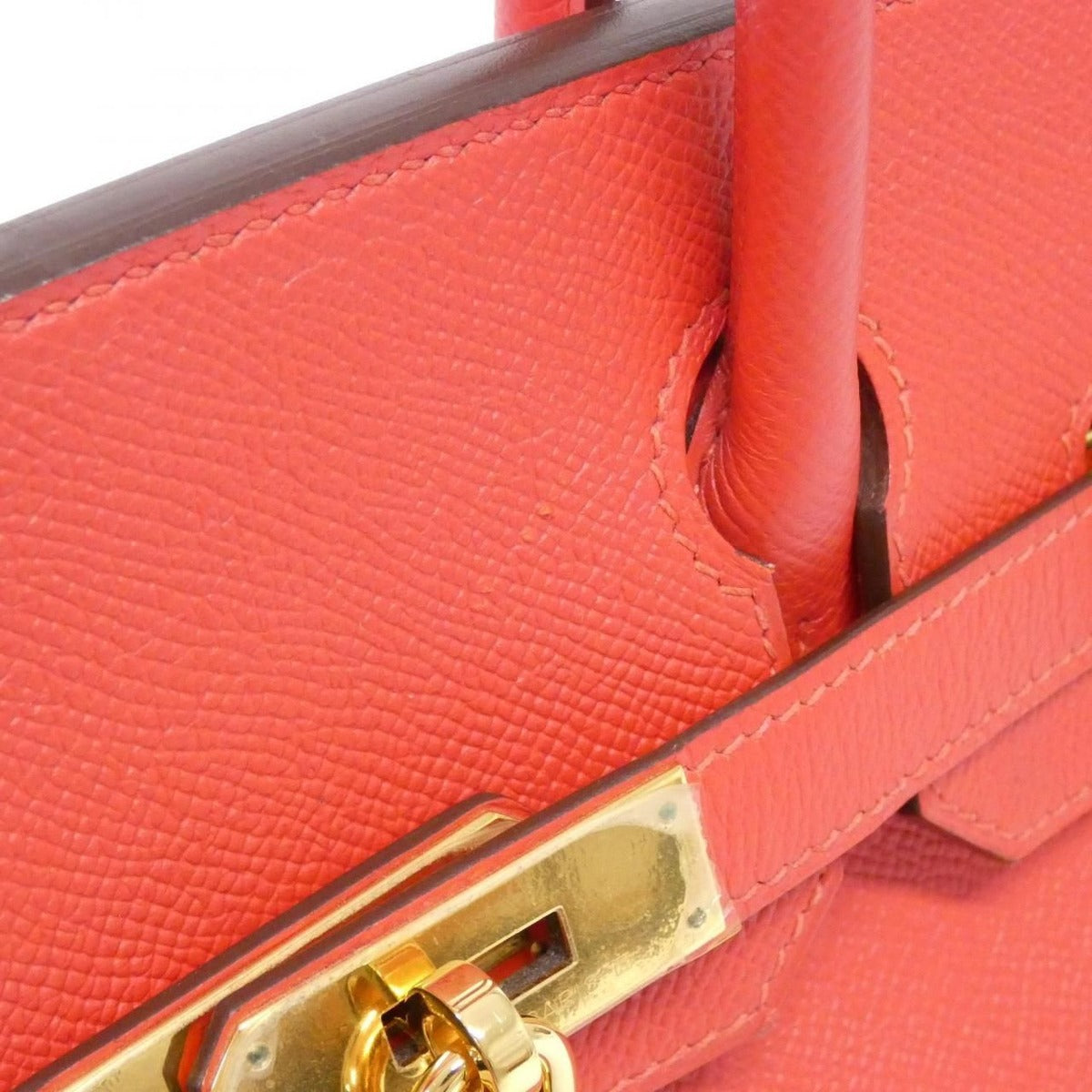 Hermes Birkin Bag Handbag Gold — view 5